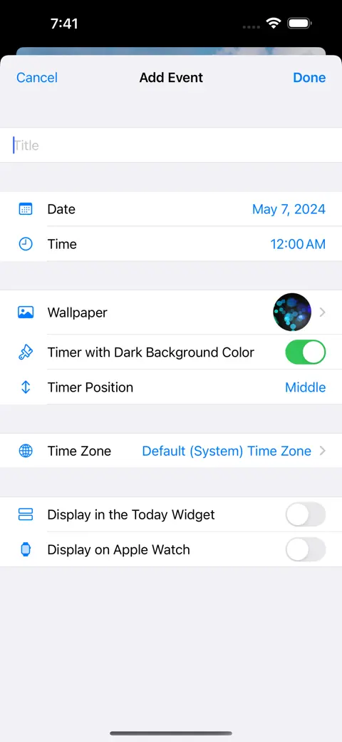 Countdown Star screenshot 4