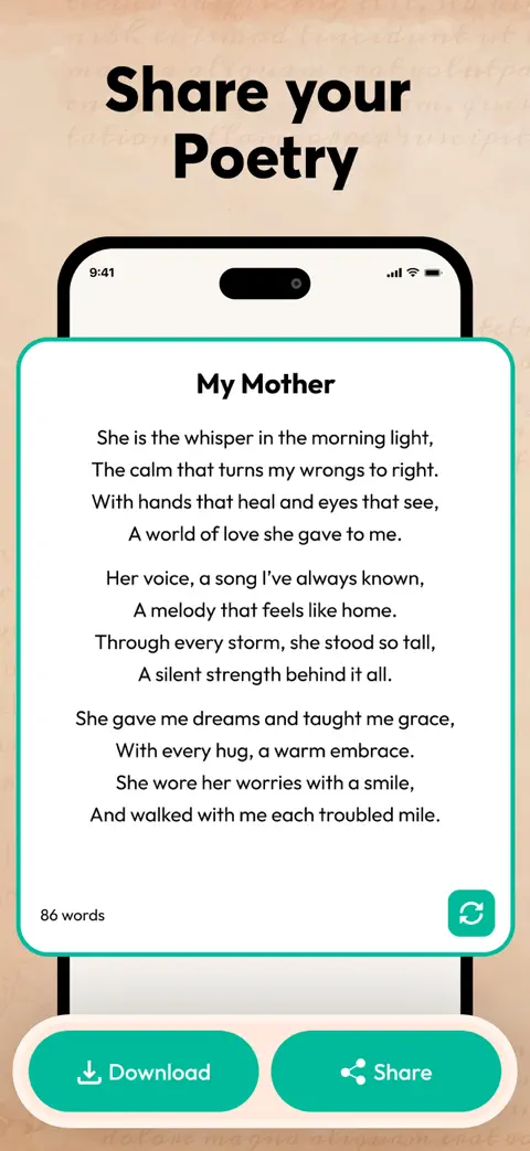 AI Poem Generator and Maker screenshot 4