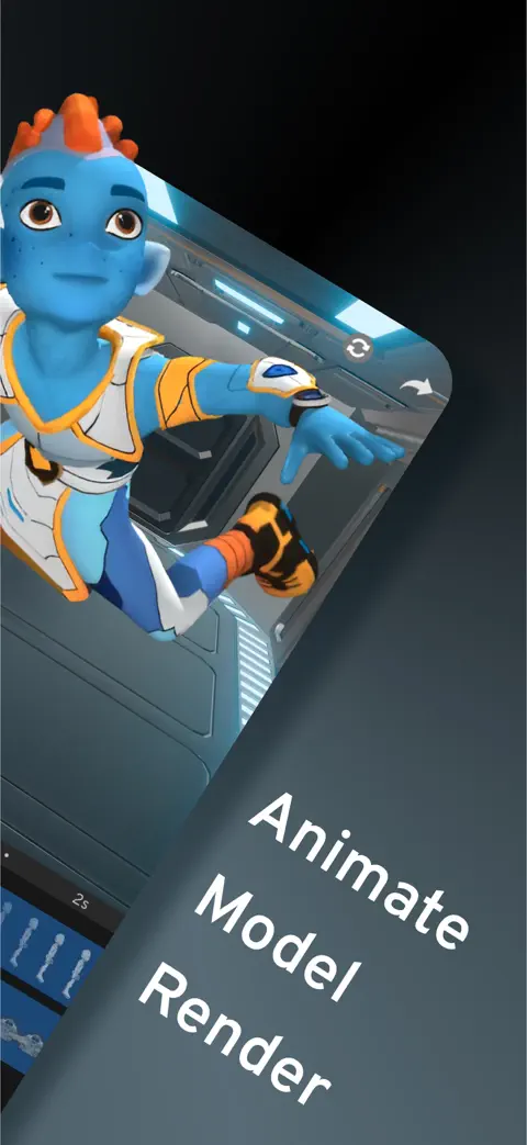 Prisma3D - Animation, Modeling screenshot 2