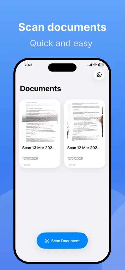 DocScanner: PDF Scan screenshot 1