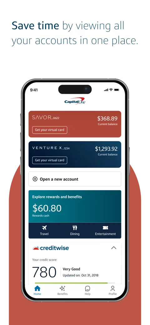 Capital One Mobile screenshot 2