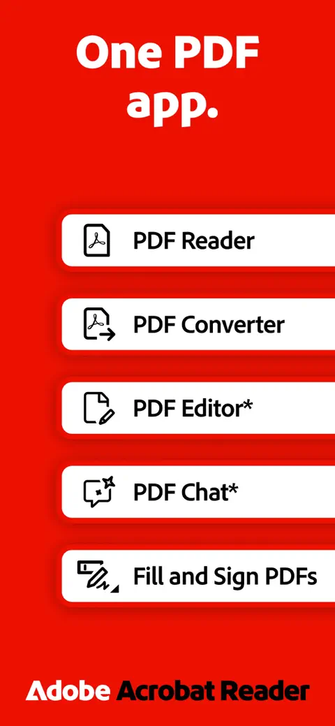Adobe Acrobat Reader: Sign PDF screenshot 1