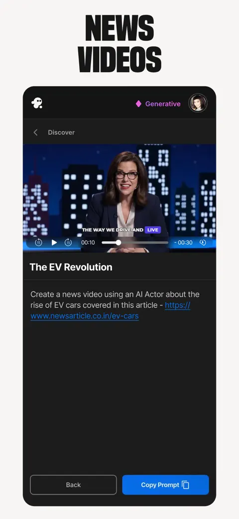 invideo AI: AI Video Generator screenshot 4