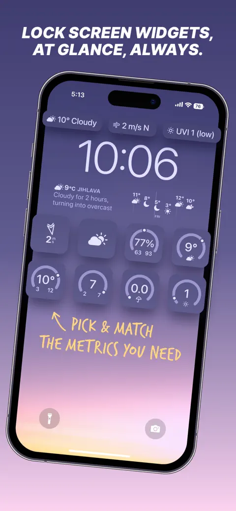 Weathergraph weather widget screenshot 6