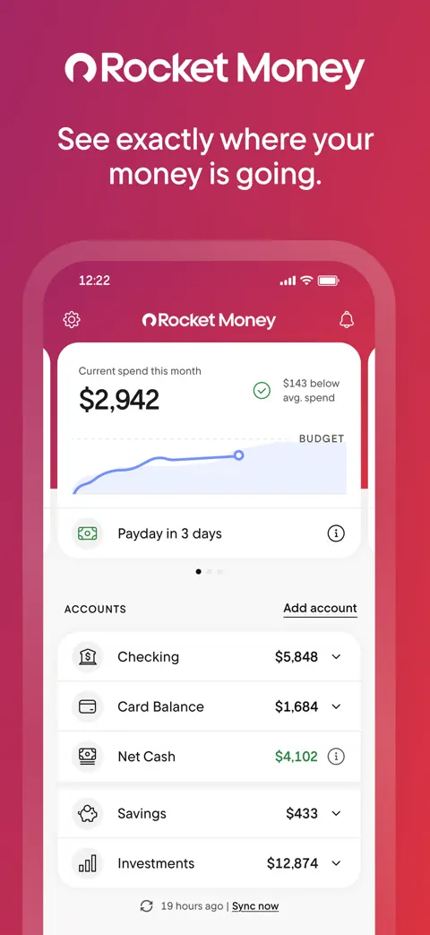 Rocket Money - Bills & Budgets screenshot 1