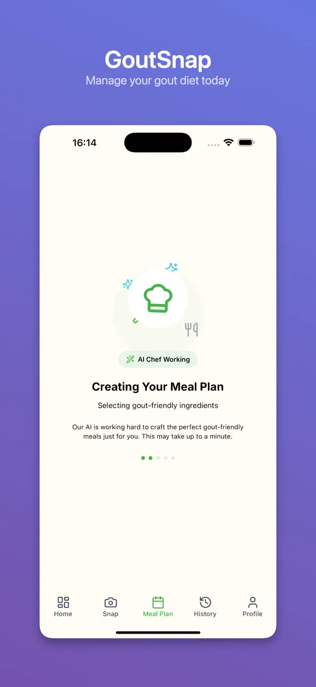 Gout Snap AI: Purine tracker screenshot #7 for iPhone