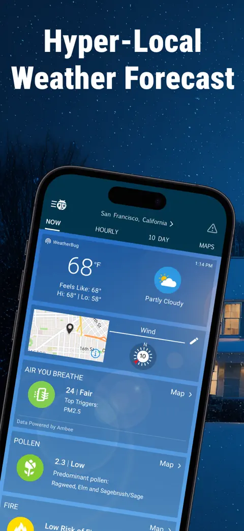 WeatherBug: Weather Forecast screenshot 2