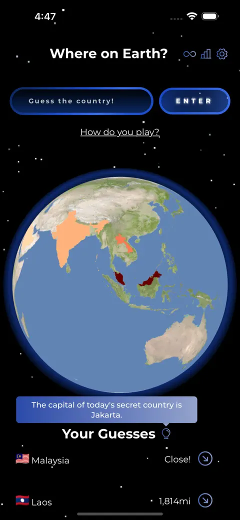 Where on Earth? Geo Game screenshot 2