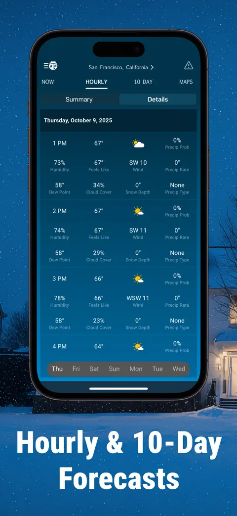 WeatherBug: Weather Forecast screenshot 4
