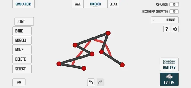 Evolution - Learning Creatures screenshot #2 for iPhone