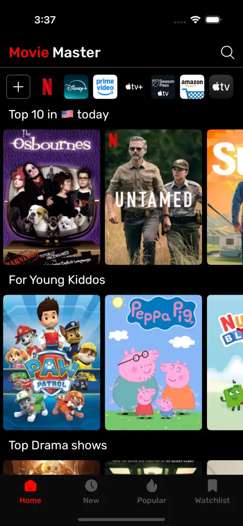 MovieX: Movies & TV Shows screenshot 1