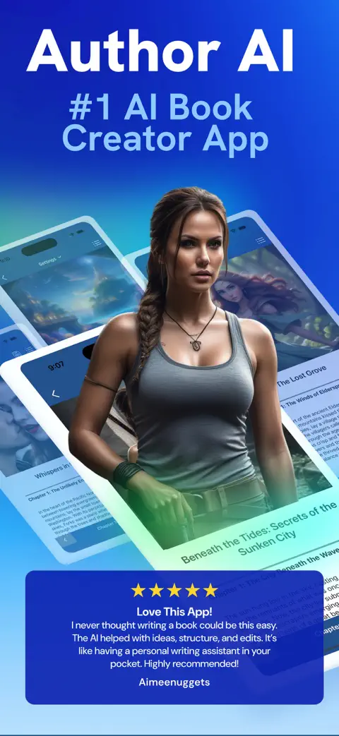 Author AI: Novel Writing screenshot 1