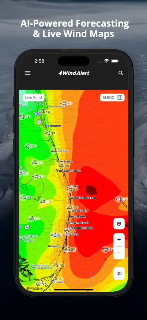 WindAlert: Wind & Weather Map screenshot 3