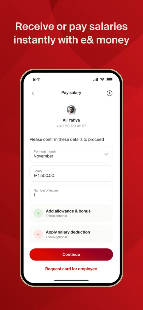 e& money UAE screenshot 6