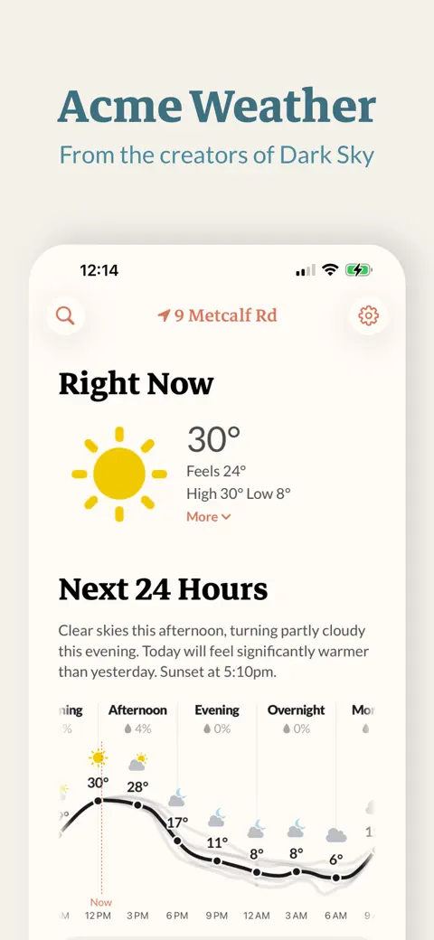 Acme Weather screenshot 1