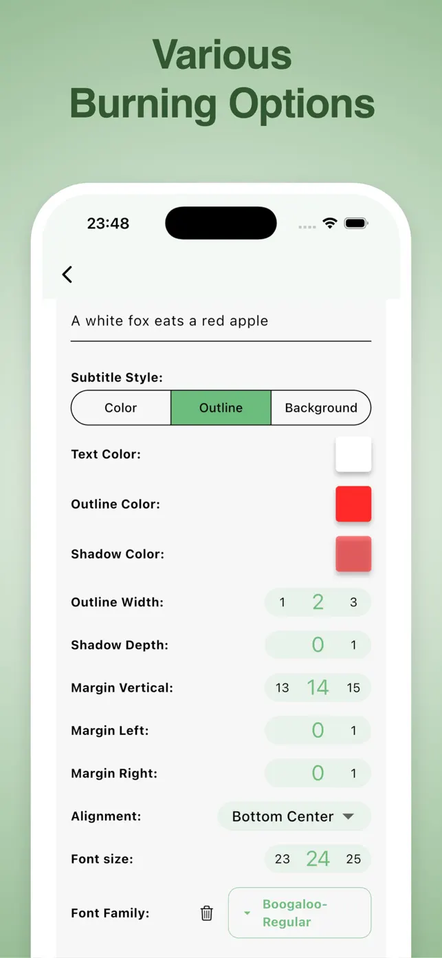 VidSub: Video Subtitle Creator screenshot #5 for iPhone