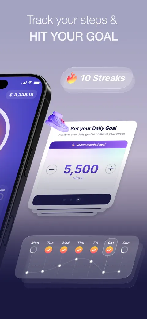 Sweatcoin Walking Step Counter screenshot 2