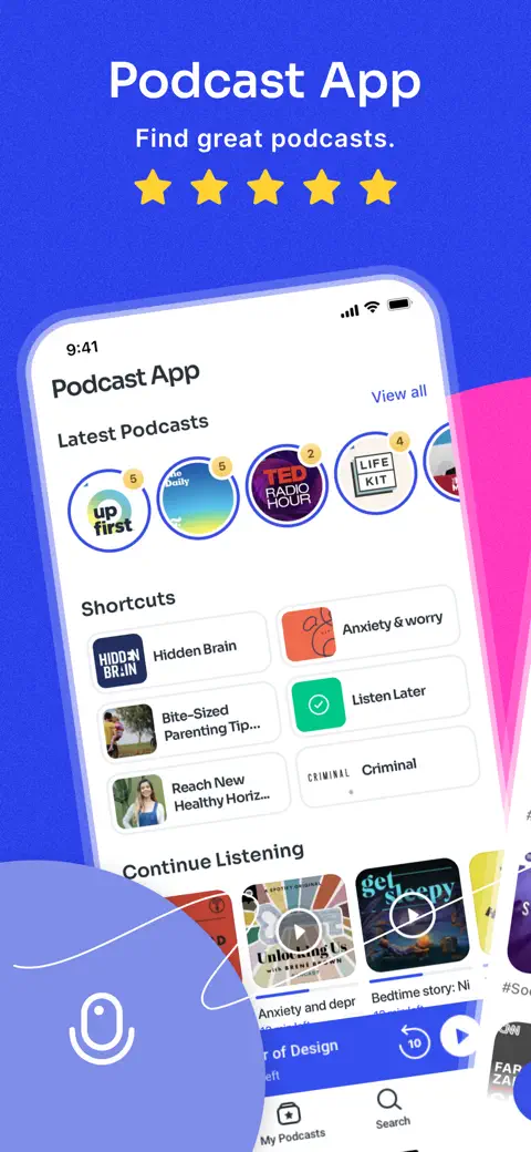 Podcast App screenshot 1