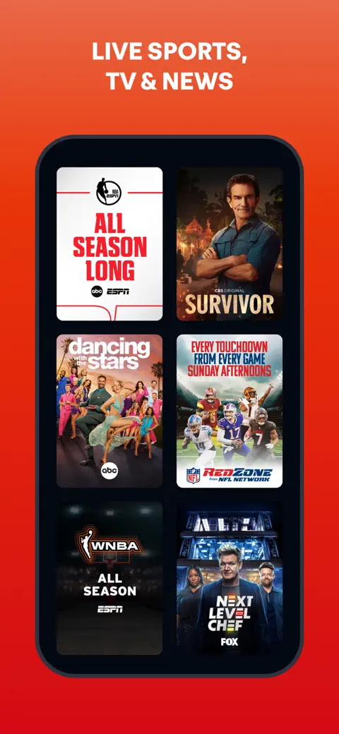 Fubo: Watch Live TV & Sports screenshot 3