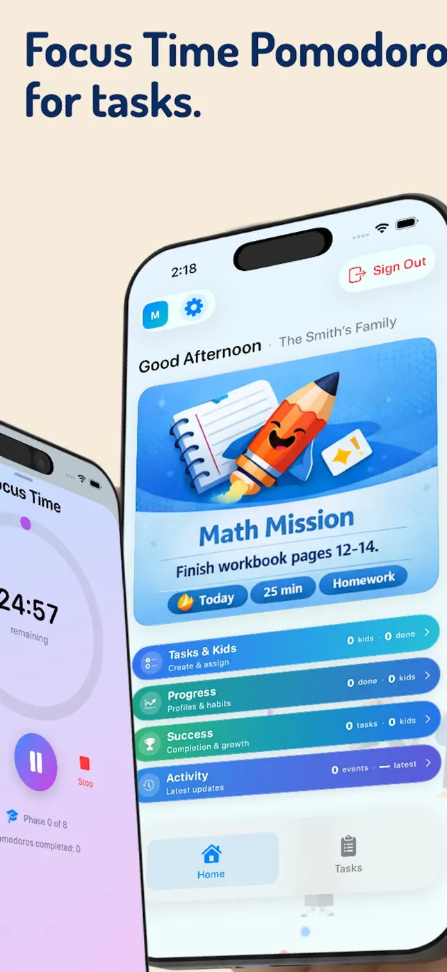 KidFocus: Family Task Manager screenshot #9 for iPhone