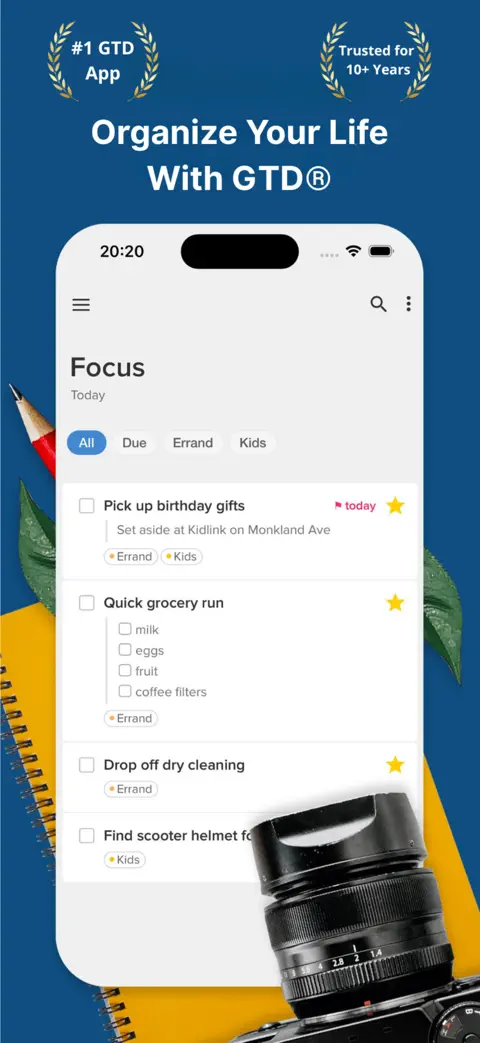 Nirvana for GTD screenshot 1