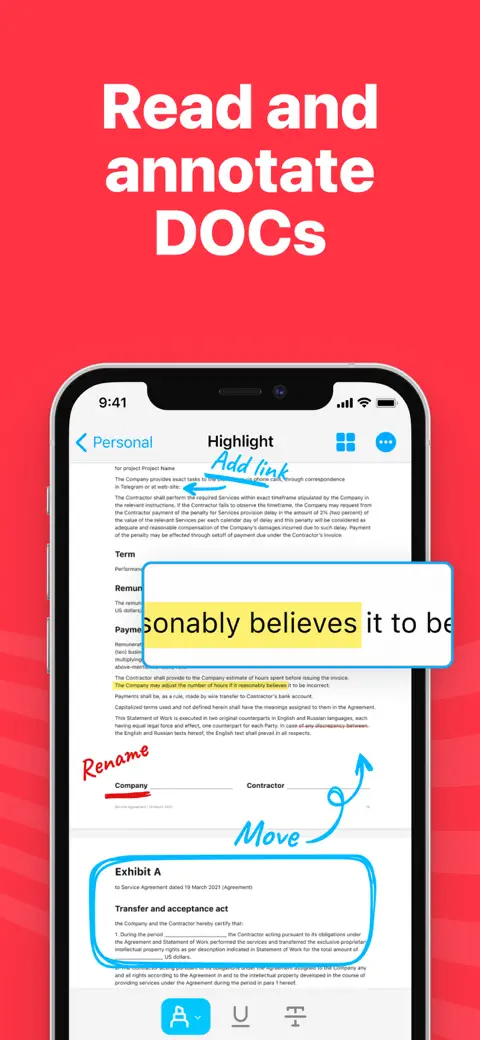 PDF Fill & Sign. Editor Filler screenshot 3