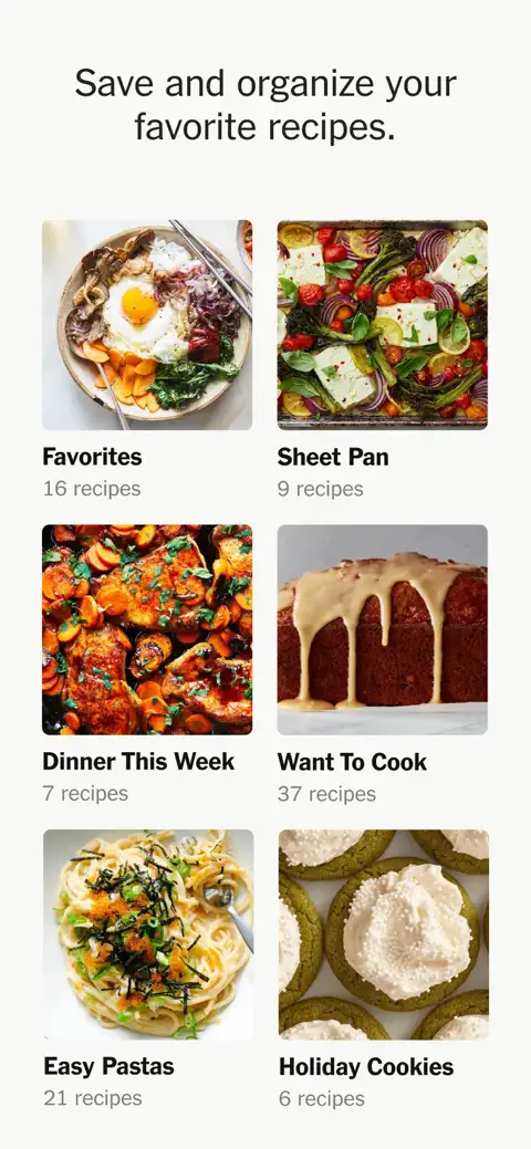 NYT Cooking: Quick Tasty Meals screenshot 4