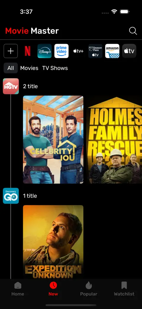 MovieX: Movies & TV Shows screenshot 3