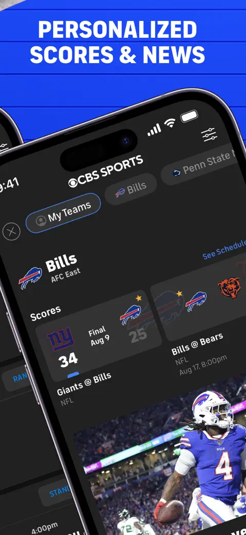 CBS Sports: Live Scores & News screenshot 2