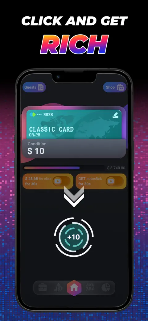 Finance Clicker: Trade Tycoon screenshot 1