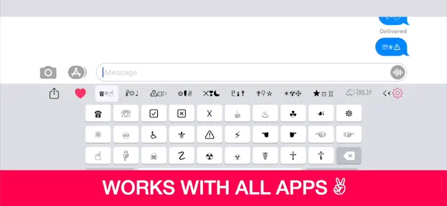 Symbol Keyboard+ video #1 for iPhone