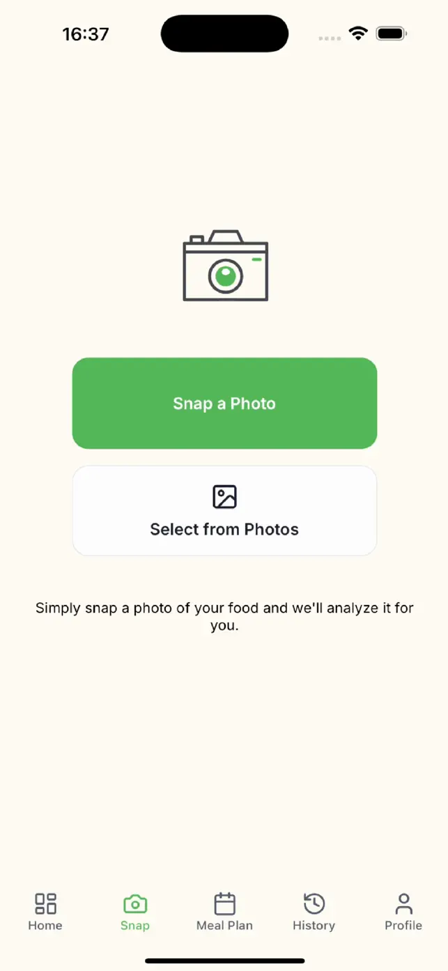 Gout Snap AI: Purine tracker video #1 for iPhone